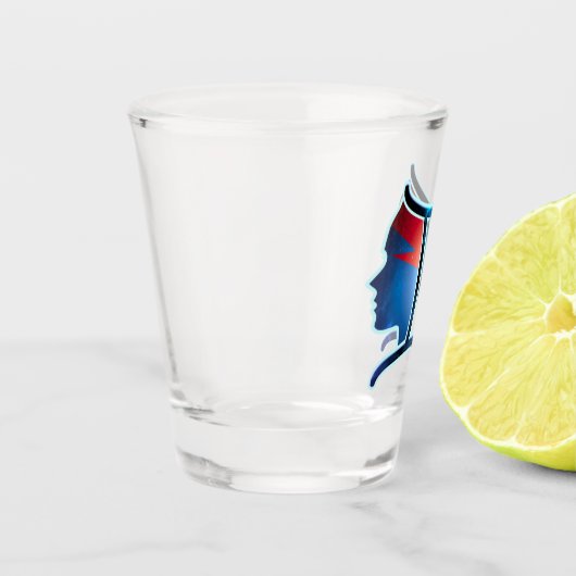 Gemini Zodiac Sign Shot Glas (Links)