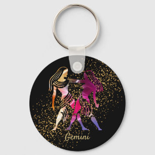 Gemini - Zodiac Sign Sleutelhanger
