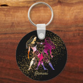 Gemini - Zodiac Sign Sleutelhanger (Voorkant)