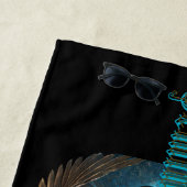 Gemini Zodiac Sign Strandlaken (In situ)