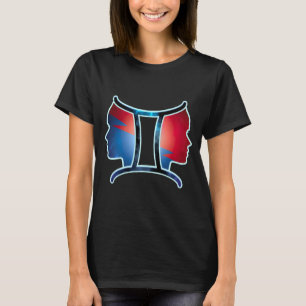 Gemini Zodiac Sign T-shirt