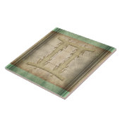 Gemini Zodiac Sign Tegeltje (Zijkant)