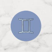 Gemini Zodiac Symbol Element van Kenneth Yoncich Confetti (Kleine voorkant)