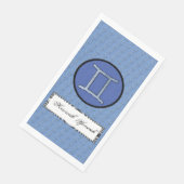 Gemini Zodiac Symbol Element van Kenneth Yoncich Servet (Hoek)