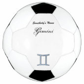Gemini Zodiac Symbol Element van Kenneth Yoncich Voetbal (Voorkant)