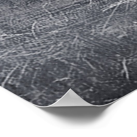 Gemini Zodiac Symbol in Grunge Distress Style Poster (Hoek)