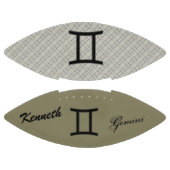 Gemini Zodiac Symbol Standard van Kenneth Yoncich American Football (Panelen)
