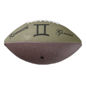 Gemini Zodiac Symbol Standard van Kenneth Yoncich American Football (Gedraaid 270)