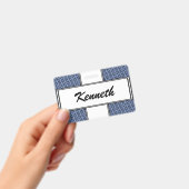 Gemini Zodiac Symbol Standard van Kenneth Yoncich Badge (Handheld)