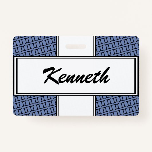 Gemini Zodiac Symbol Standard van Kenneth Yoncich Badge (Voorkant)