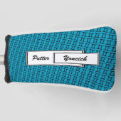 Gemini Zodiac Symbol Standard van Kenneth Yoncich Golfheadcover (Voorkant)