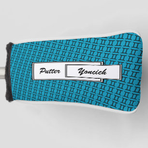 Gemini Zodiac Symbol Standard van Kenneth Yoncich Golfheadcover