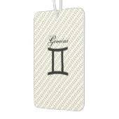 Gemini Zodiac Symbol Standard van Kenneth Yoncich Luchtverfrisser (Links)