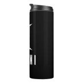 Gemini zodiac-teken thermosbeker (Geroteerd rechts)