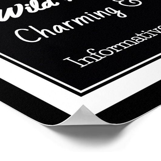 Gemini Zodiac Traits Poster (Hoek)