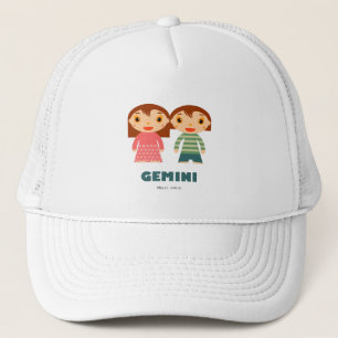 Gemini Zodiac voor kinderen Trucker Pet