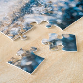 Gemini Zodiac with Twin Children and White Wolves Legpuzzel (Zijkant)