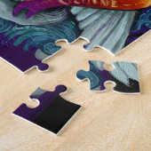 Gemini~zodische puzzle legpuzzel (Zijkant)