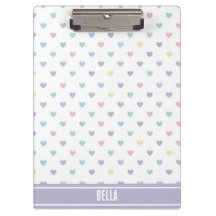 Geminimaliseerd Zachte Pastel Hart Patroon Persoon