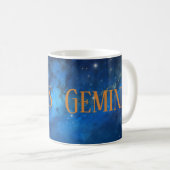 Geminis & Kosmos Astrologische Koffie Mok (Voorkant rechts)