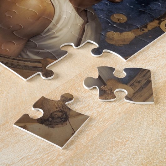 Geminis Mannelijke Jigas Puzzel Legpuzzel (Zijkant)