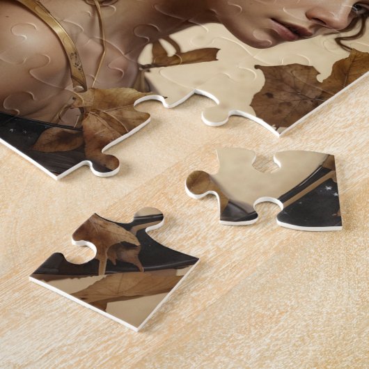 Geminis Vrouw Jigasw Puzzel Legpuzzel (Zijkant)