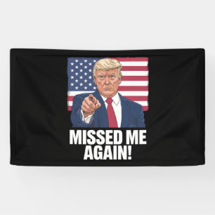 Gemist Me Weer Je Hebt Trump 2024 Verkiezingen Gem Spandoek