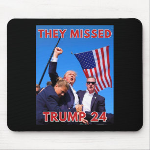 Gemist Trump 2024 - Patriottische politieke Maga Muismat