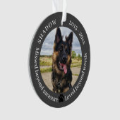 Gemiste Beyond Measure Pet Photo Memorial Ornament (voorkant)