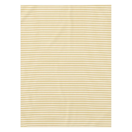 Gemiste gele en witte streep tafelkleed (Voorkant)