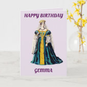 GEMMA ~ Gepersonaliseerd ~ Kaart (Gele Bloem)