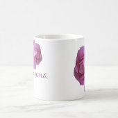  Gemma naam  roze rozenbloemen Koffiemok (Center)