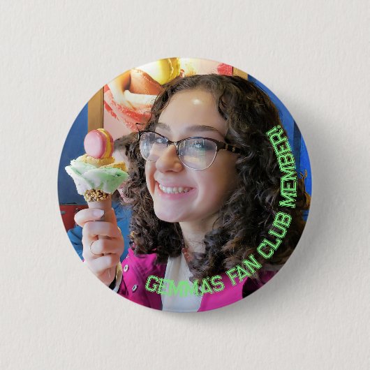 Gemma's Fan Club Button (Voorkant)
