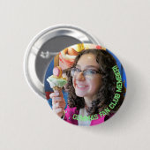 Gemma's Fan Club Button (Voorkant /achterkant)