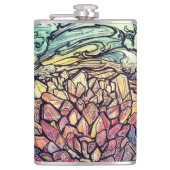 Gemmy Sunset - Flask Heupfles (Voorkant)