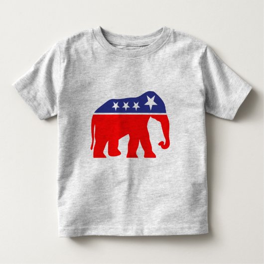 Gemoderniseerd GOP-olifant Kinder Shirts (Voorkant)