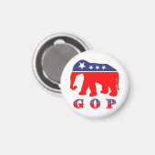 Gemoderniseerd GOP-olifant Magneet (Voorkant / Achterkant)