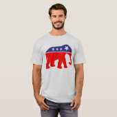 Gemoderniseerd GOP-olifant T-shirt (Voorkant volledig)