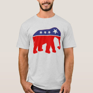 Gemoderniseerd GOP-olifant T-shirt