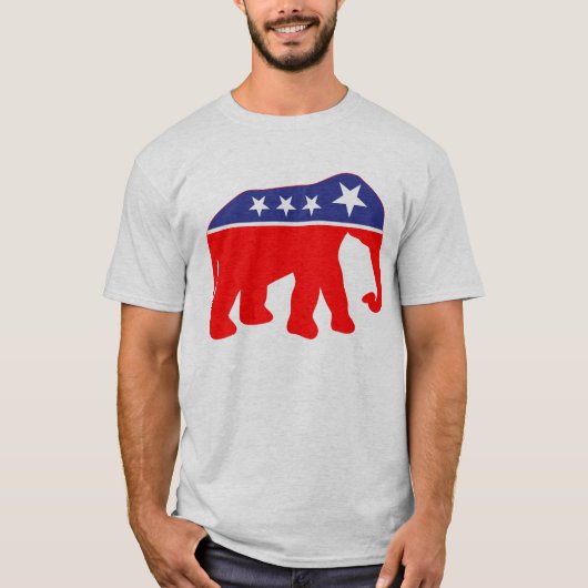 Gemoderniseerd GOP-olifant T-shirt (Voorkant)