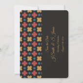 Gemoderniseerd Retro-ontwerp voor Save the Date (Voorkant)