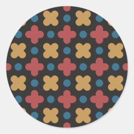 Gemoderniseerd Retro Stickers Ontwerp