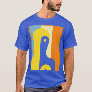 Gemodificeerd Heinrich Hoerle Abstract Vrouw Front T-shirt