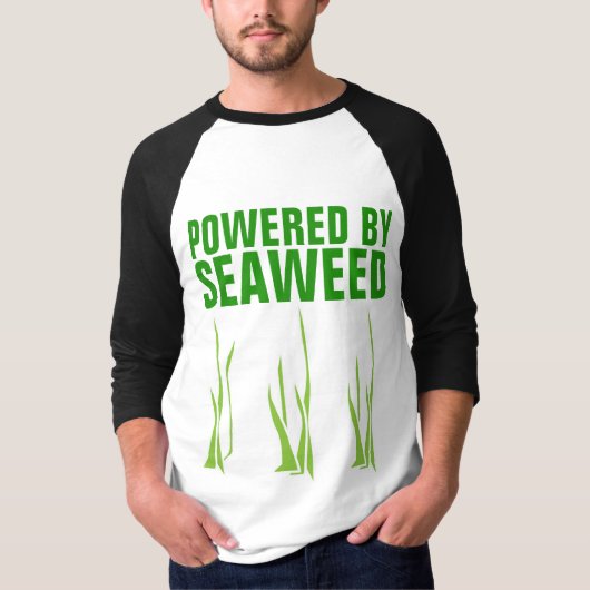 GEMODIGD DOOR ZEEWEED T-ZITTEN T-SHIRT (Voorkant)