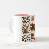 gemoedelijke herfst mok (Voorkant links)