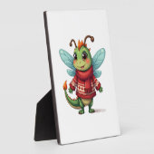 Gemoedelijke Kerst Libel Fotoplaat (Zijkant)