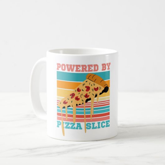 GEMOEDIGD DOOR PIZZA SLICE - PIZZA LOVER KOFFIEMOK (Voorkant links)