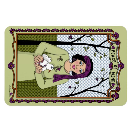 Gemoedsrust_A_4x6 koelapparaat Magnet Magneet (Horizontaal)