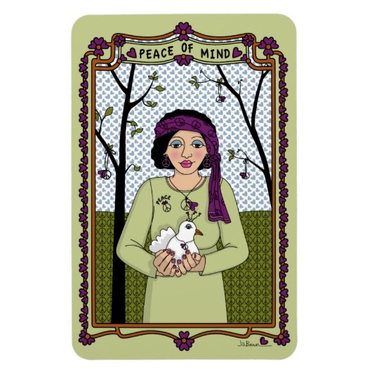 Gemoedsrust_A_4x6 koelapparaat Magnet Magneet (Verticaal)