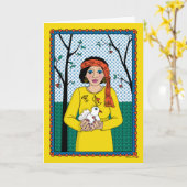 Gemoedsrust_B_Wenskaart Kaart (Gele Bloem)